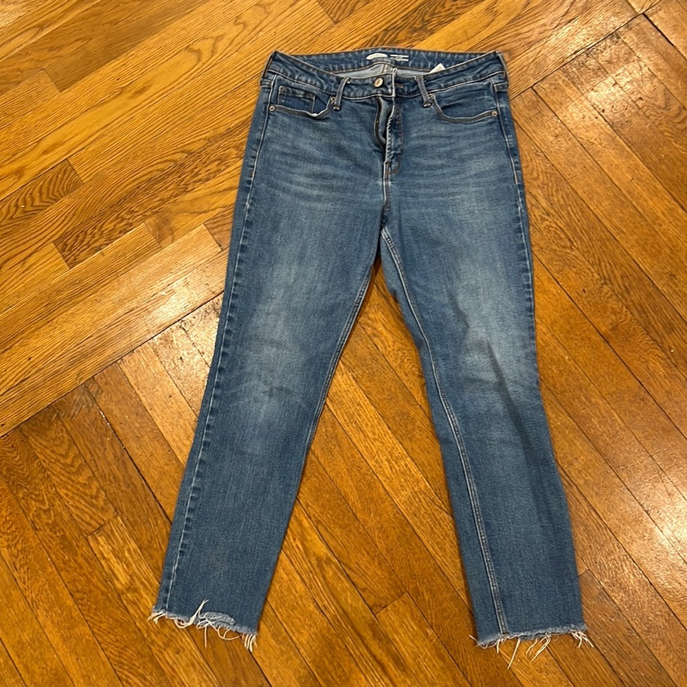 Old Navy power straight jeans size 10
